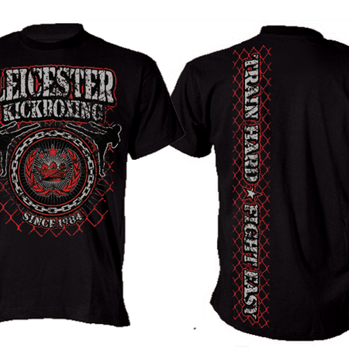Leicester Kickboxing needs a new t-shirt design Réalisé par jsummit