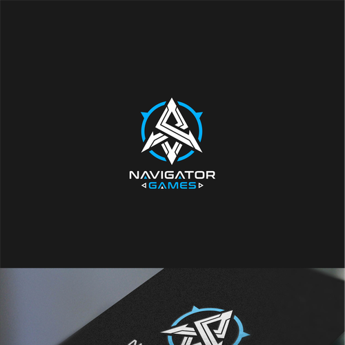 Branding - Navigator Games Mobile Game Developer Design by Halin