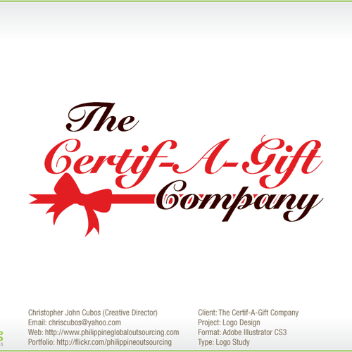 Home Page Certif A Gift