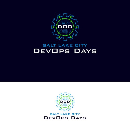Evolution of DevOps - during Pi day - website and print logo Design by Logicainfo ♥