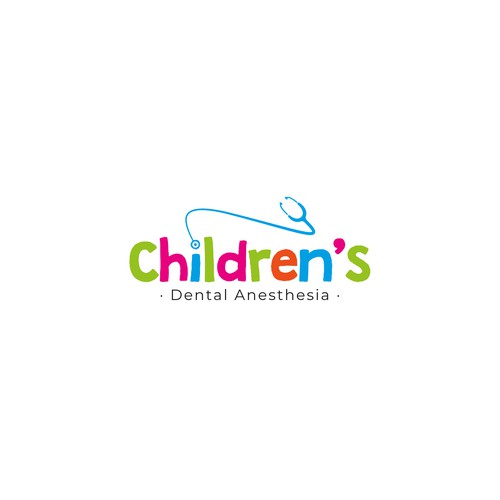 Children’s dental anesthesia company logo Design by +vectorsm