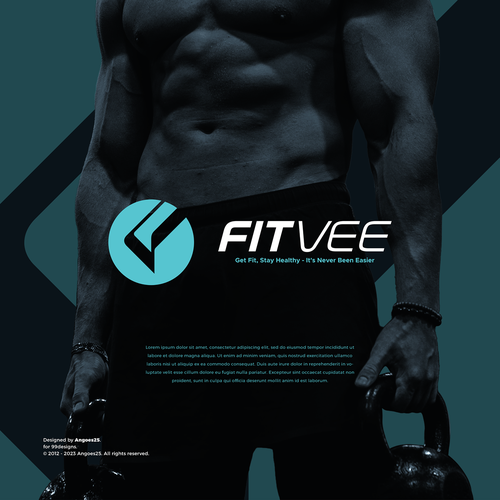 Need a Powerful Logo for a Modern Fitness App Design by AXXV ™