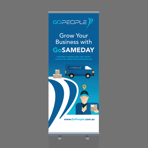 Designs | GoPeople Banners | Signage contest