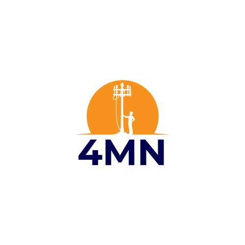 A catching simple logo to be remembered. No linesmen stuff just a simple catching 4MN Design by eRsiti_Art