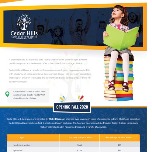 Preschool Flyer Design by iNK▼ ⭐️⭐️⭐️⭐️⭐️