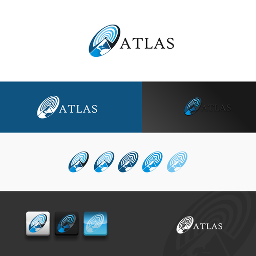 Create a logo to simplify a complex satellite to ground communication system Design von Arahmata