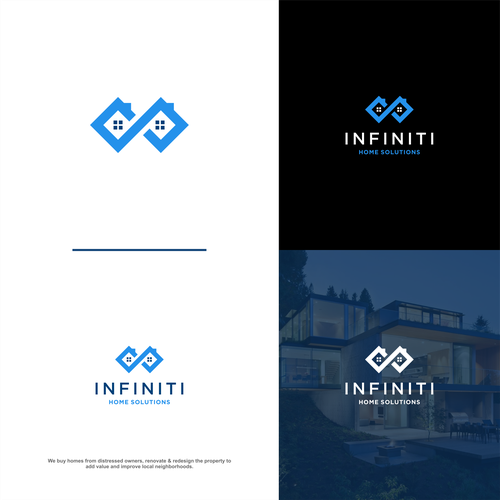 Design a unique & modern Infinity mark for "Infiniti Home Solutions" Design by deCEE