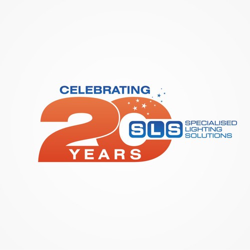 Celebrating 20 years LOGO Design by Webastyle