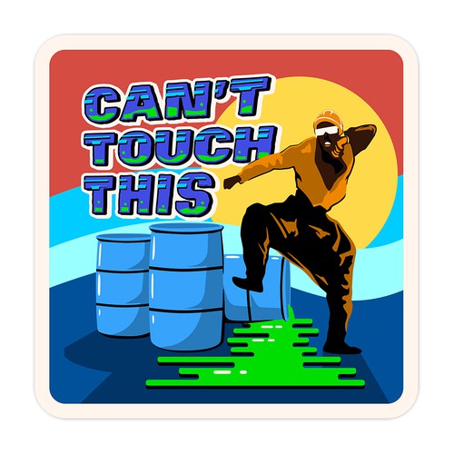 Sticker contest entry by KYLAR