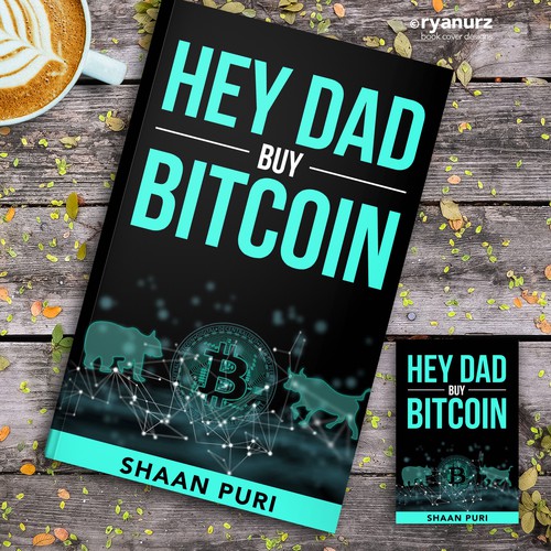 Bitcoin Book Cover Contest! Design by ryanurz