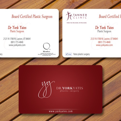 Dr. York Yates Plastic Surgery - business card Design by ls_design