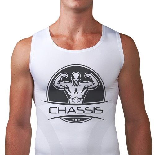 Design A Gym Singlet for Chassis Clothing Tshirt contest