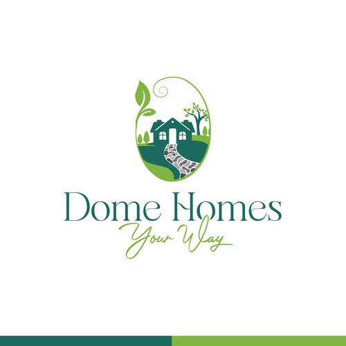 Creative Logo for a Landscaping and Hardscaping design company! Design by Rhyno