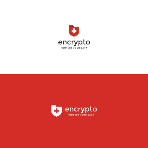 Swiss hosted secure doc storage Encrypto.com needs logo and brand built Design by Ricky Asamanis