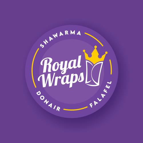 Logo for a fast food restaurant specializing in wraps. Design réalisé par adipvtra™