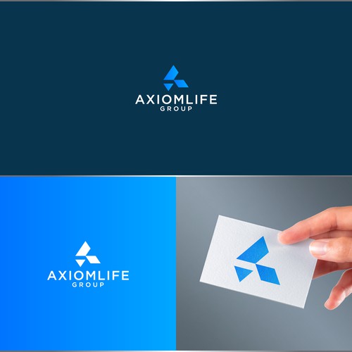 AxiomLifeGroup (Insurance and financial products)-simple, sophisticated and approachable Design by pleesiyo