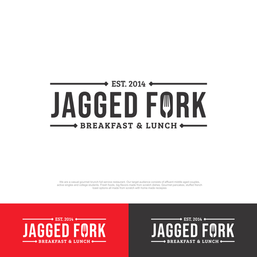 The Jagged Fork Design by crapit