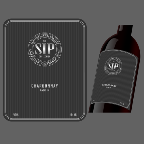 Designs | Create a Classic Elegant Wine Label for The Sip Collection ...