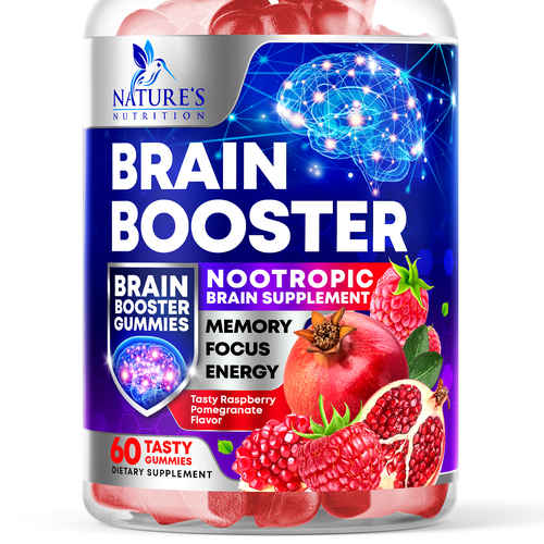 Brain Booster Supplement Design Needed for Nature's Nutrition Design by rembrandtjurin