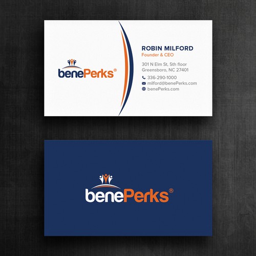 Biz Cards for fast growing company Diseño de Felix SH