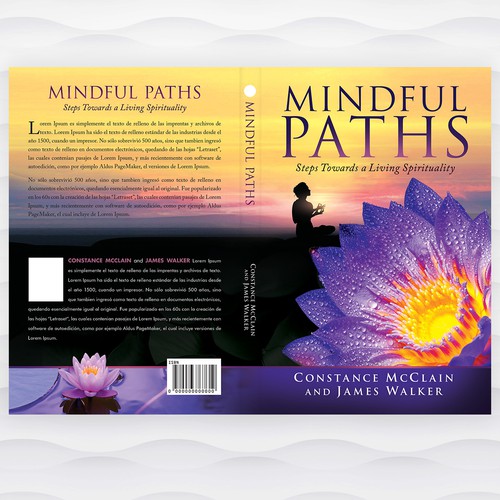 Book Cover Design for a Spiritual Handbook / Text Book Design by The Lonestar™