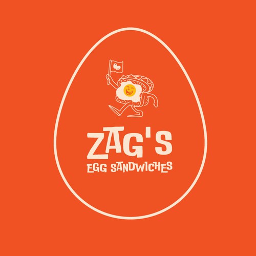 "Design a logo for breakfast sandwich restaurant" winning Logo & social media pack