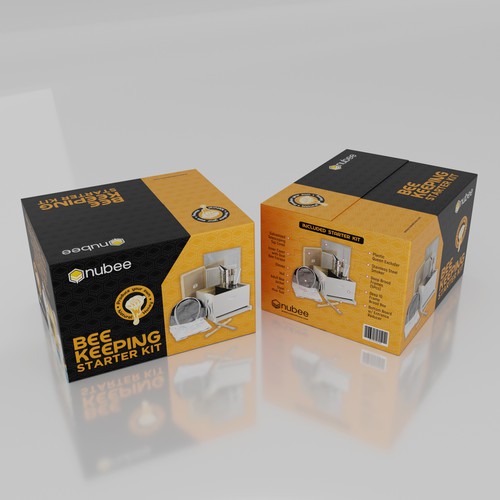Bee Hive Box Package Design for Costco Design by Designbaharbd