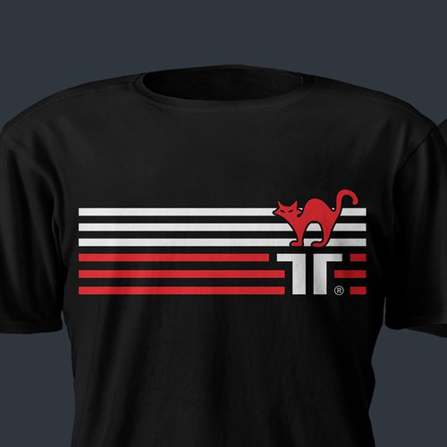 T-shirt design for audio brand Design by killer_meowmeow