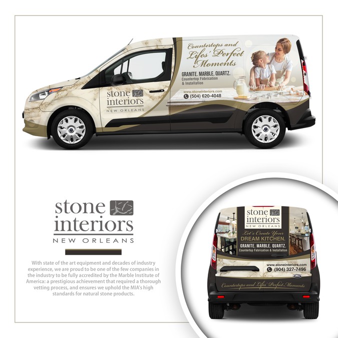 Vehicle Wrap For Countertop Business Car Truck Or Van Wrap Contest