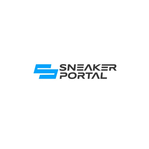 sneaker resale store workflow automation software - modern tech logo design Design by madDesigner™