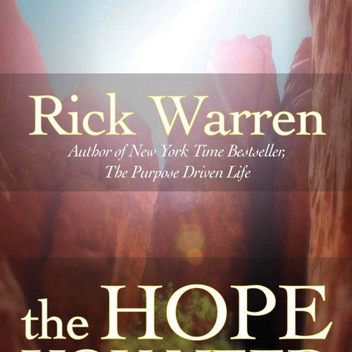 Design Rick Warren's New Book Cover Design réalisé par mgarvey