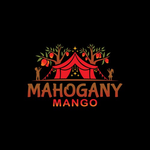 Monk Brand DesignさんのMahogany Mango, Glow in the Dark Supplies, Festival, Glamping/Camping and Kids Room Fun Marketデザイン