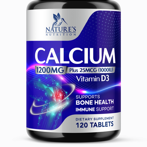 Calcium Plus Vitamin D3 Design Needed for Nature's Nutrition Design by Encephalon™