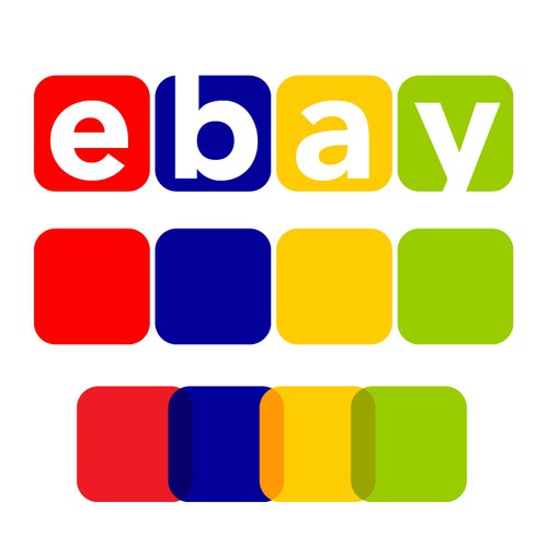 99designs community challenge: re-design eBay's lame new logo! Design by cvakator