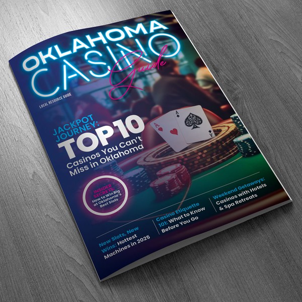 Cover Design for Casino Guide