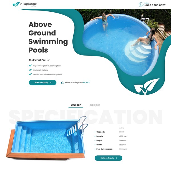 New range of affordable Plunge Pools coming to Perth