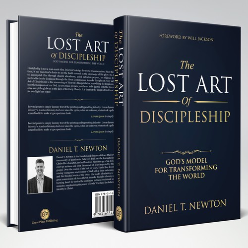 Life-Changing Book for Leaders & Young Adults: "The Lost Art of Discipleship" Design by @Ikrima_ArtStudio