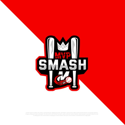 コンペ「MVP Smash Softball」のデザイン by Pxd.stdさん 