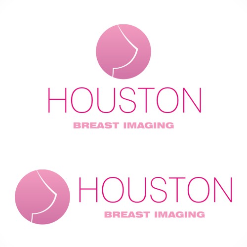 logo for Houston Breast Imaging-ontwerp door surffe