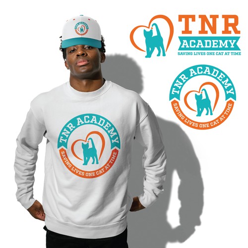 Calling all cat lovers! Design an online TNR (Trap-Neuter-Return) Academy logo and save cats! Design by THE DESIGNSTER