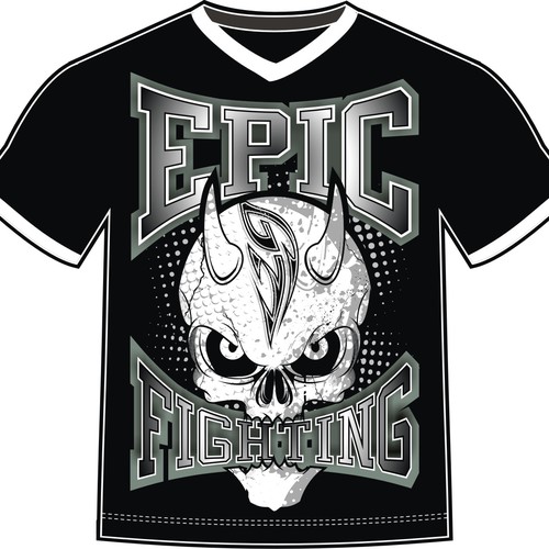 EPIC MMA t-shirt design worth fighting for Design by corét