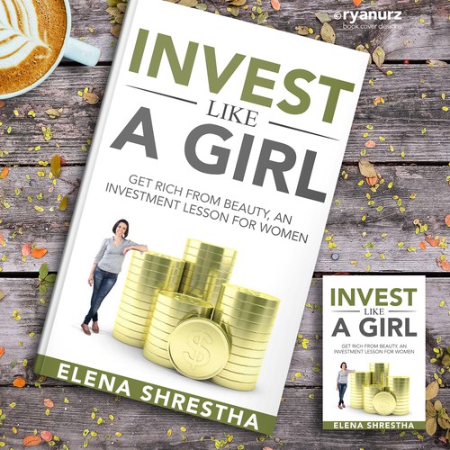 Book Cover for Teaching Girls to Invest Design by ryanurz