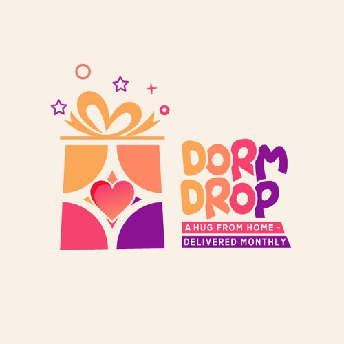 Design a Fresh, Feel-Good Logo for a College Subscription Box Design by ✦✦ArtRasu✦✦