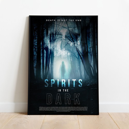 SPIRITS IN THE DARK poster contest Design by Alone Butterfly