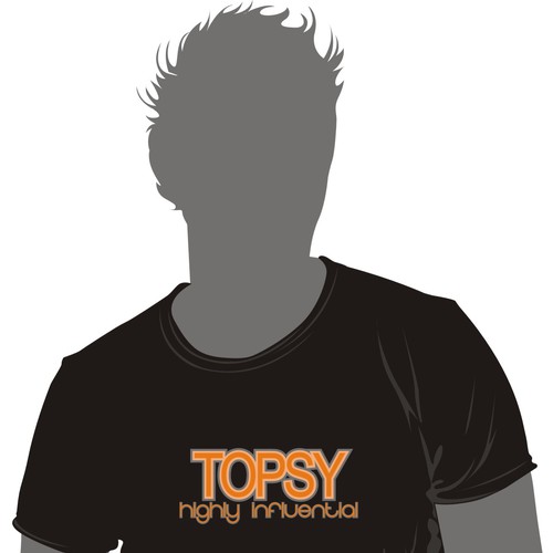 T-shirt for Topsy Design by kemluthuxz