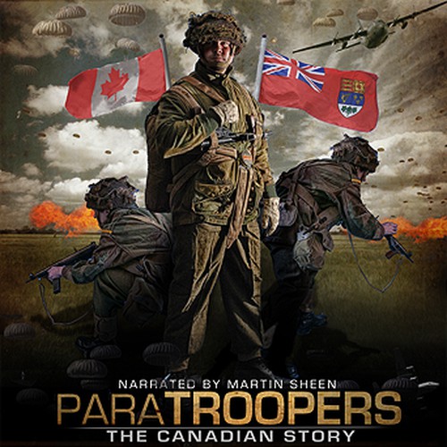 Paratroopers - Movie Poster Design Contest Ontwerp door AllCityVisions