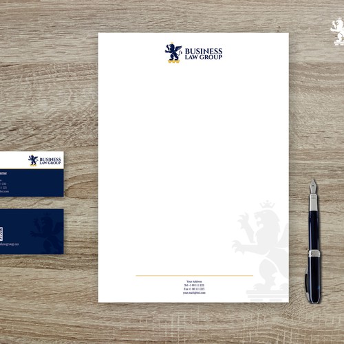 Strong and Innovative Logo for a Dominating Business Law Firm - The Test of Awesomeness! Design by Atelje Studio