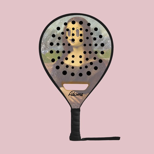 Padel Racket Design Competition. Design by namanama