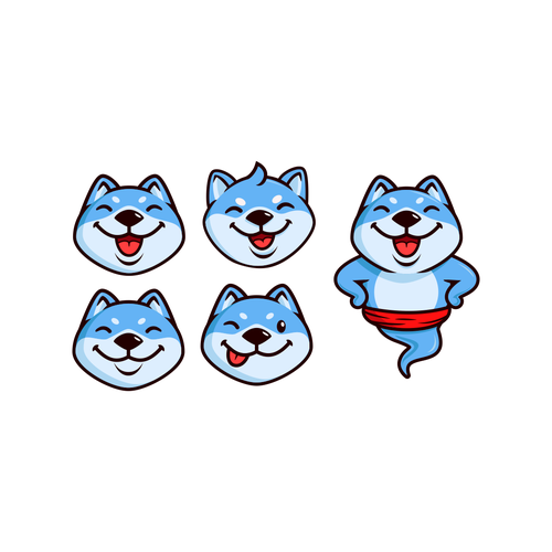 Redesign the Mascot for our Crypto Dog Coin and see it marketed EVERYWHERE! Design by palugongso