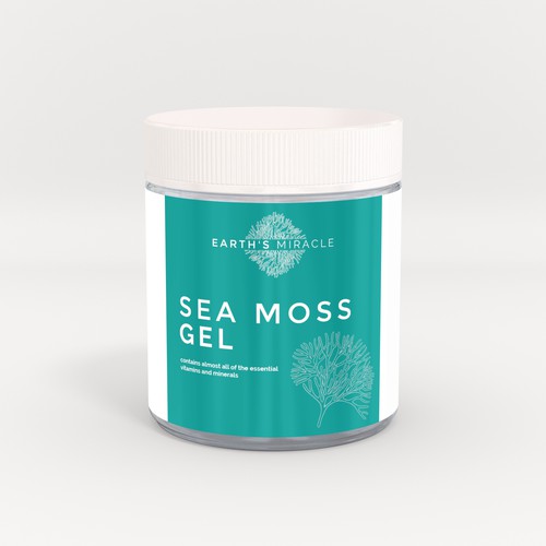 Design a Label for our Sea Moss Gel Product Réalisé par interaksi